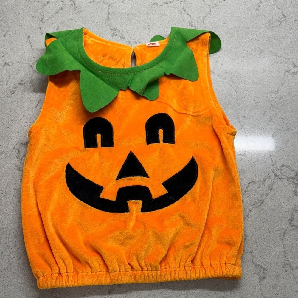 Baby Pumpkin Halloween Costume  - 3 Months - Picture 2 of 2